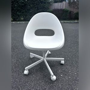 white ikea desk chair